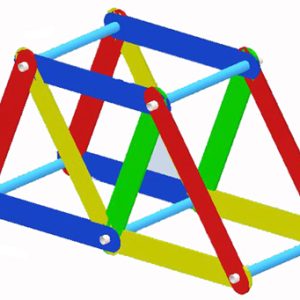 Basic Bridge (Coloured Tongue Depressor)